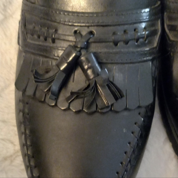Nunn Bush Men's Size 8 Black Tassled Loafers. Leather. NWOT. - Picture 3 of 9